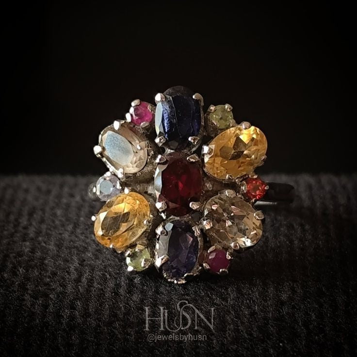Celestial Cluster Ring