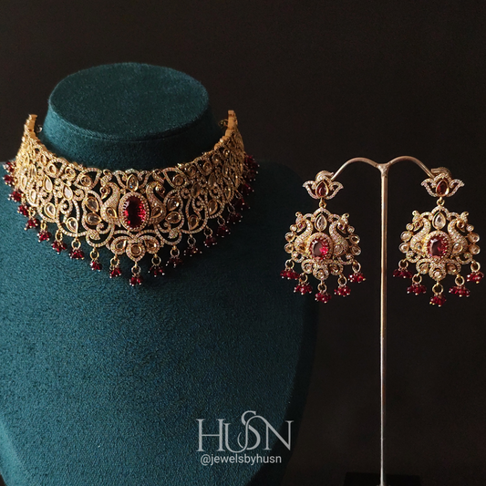 Traditional Kundan Choker Set